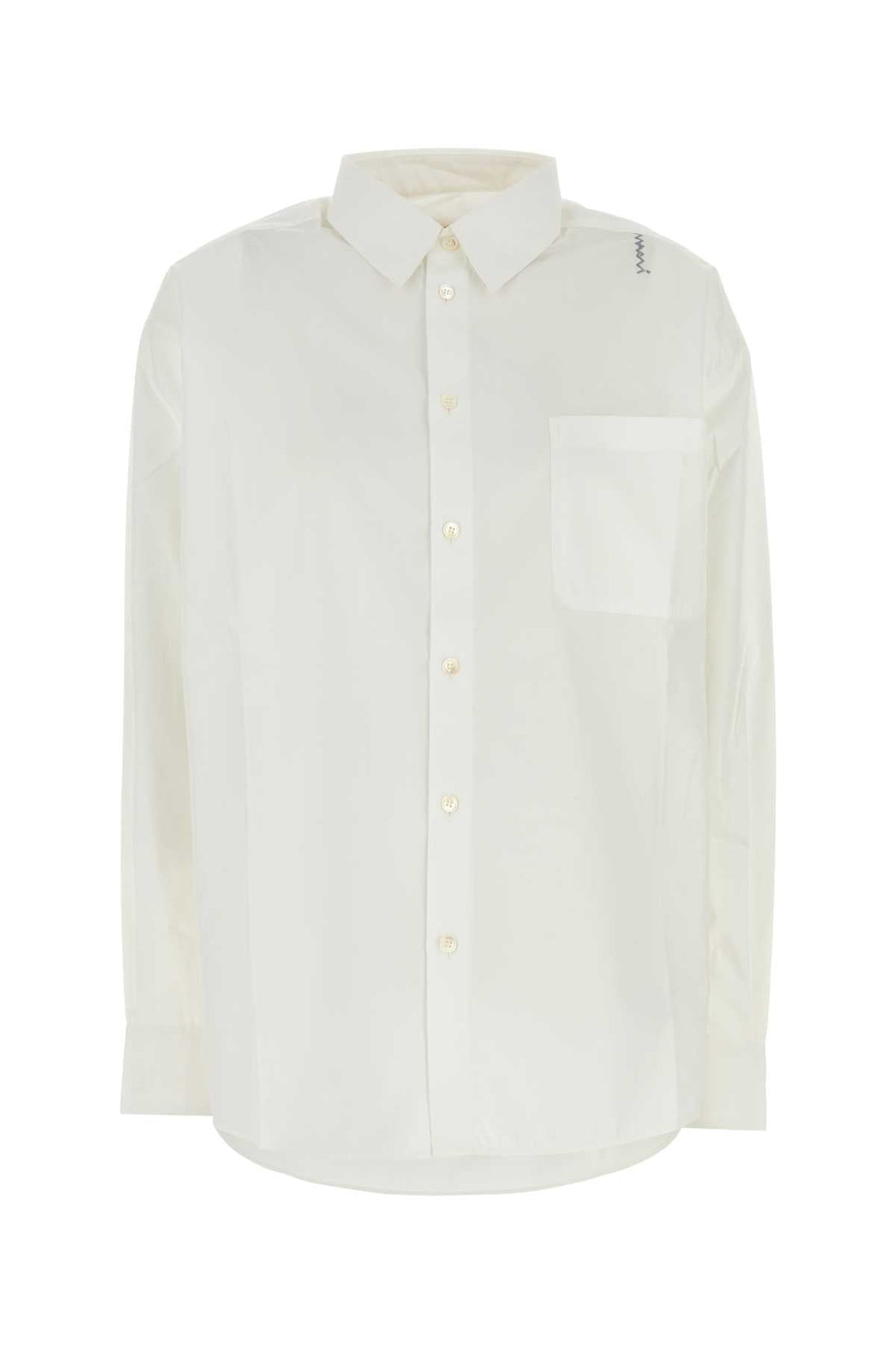 Marni Women White Poplin Shirt by Luosophy