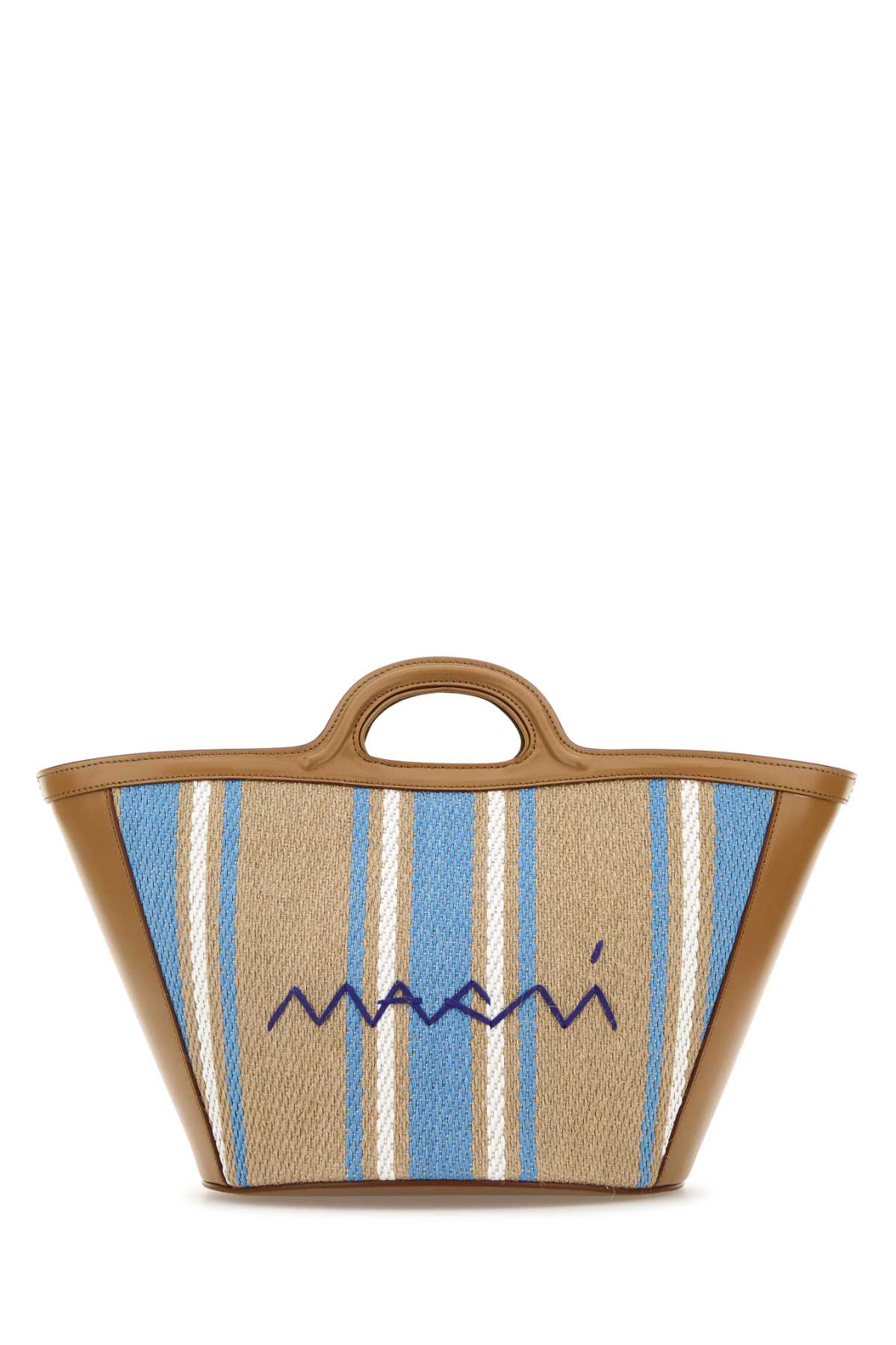 Marni Women Embroidered Canvas Tropicalia Bucket Bag by Luosophy