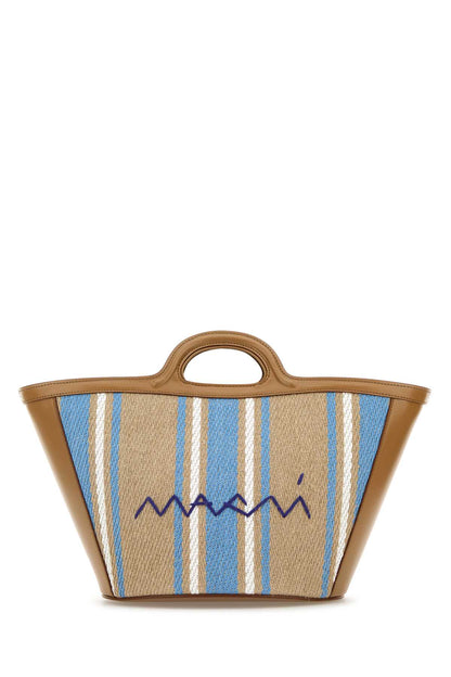Marni Women Embroidered Canvas Tropicalia Bucket Bag by Luosophy