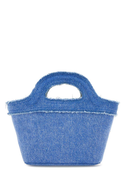 Marni Women Denim Micro Tropicalia Handbag by Luosophy