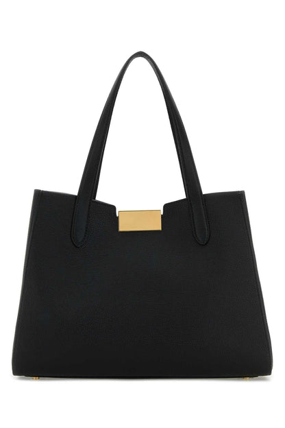 Marni Women Black Leather Trunkaroo Shoulder Bag by Luosophy