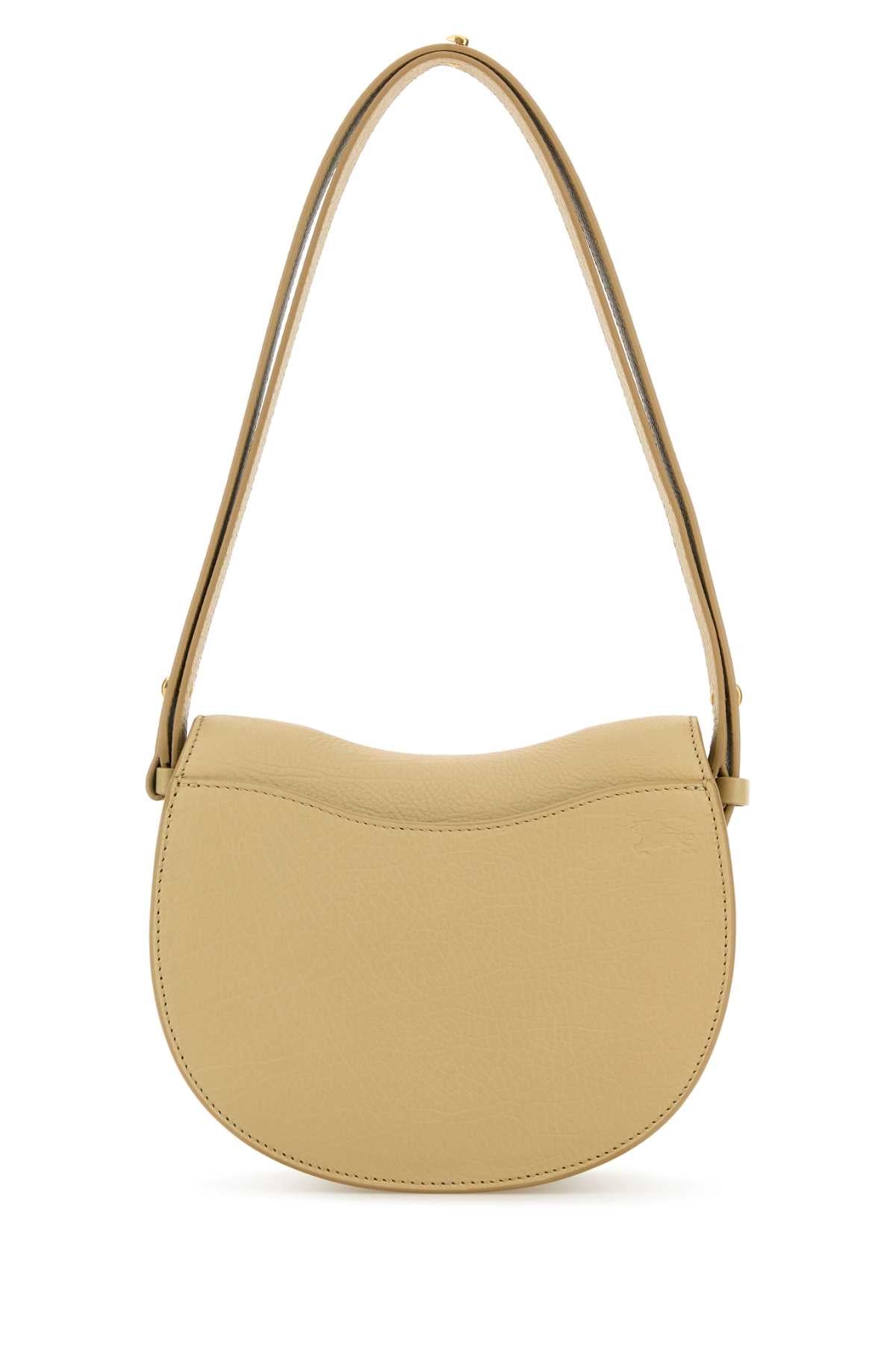 Burberry Women Beige Leather Small Rocking Horse Shoulder Bag by Luosophy