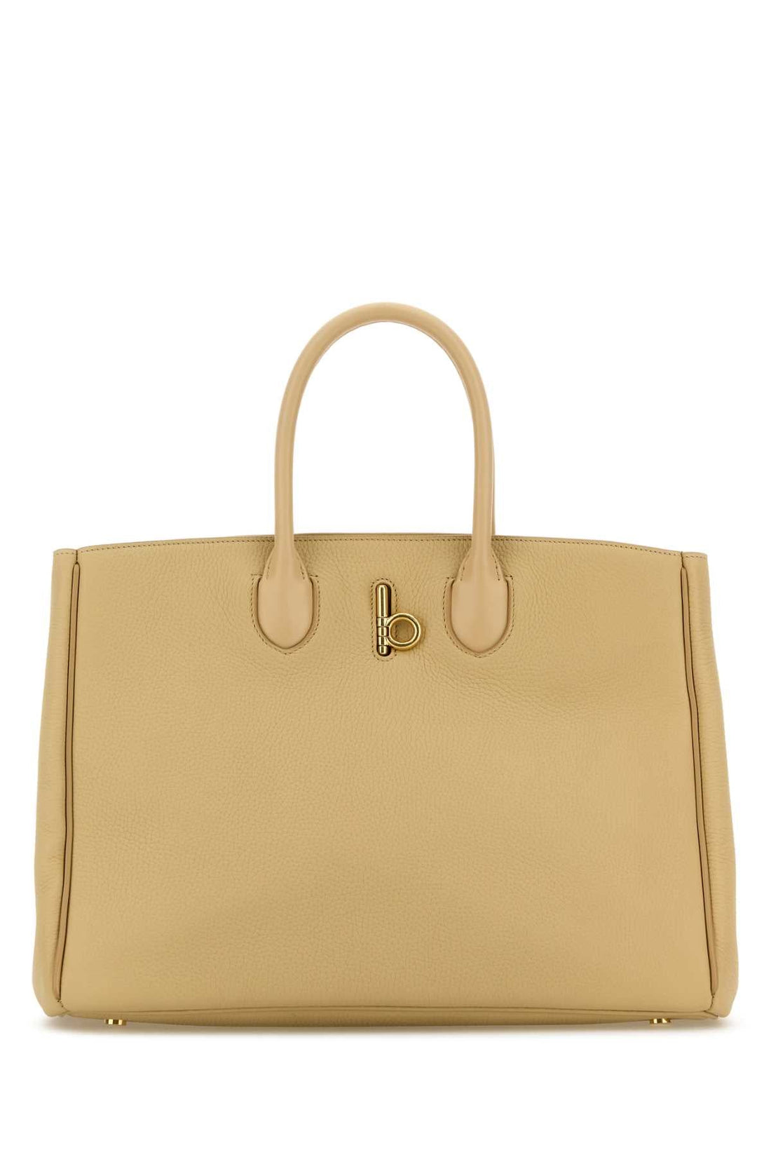 Burberry Women Beige Leather Medium Rocking Horse Handbag by Luosophy