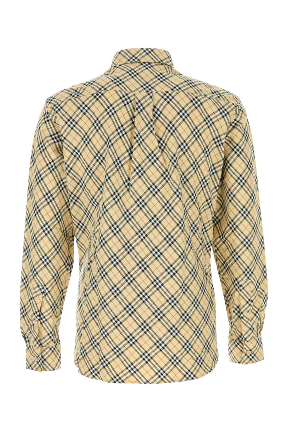 Burberry Men Embroidered Cotton Shirt by Luosophy