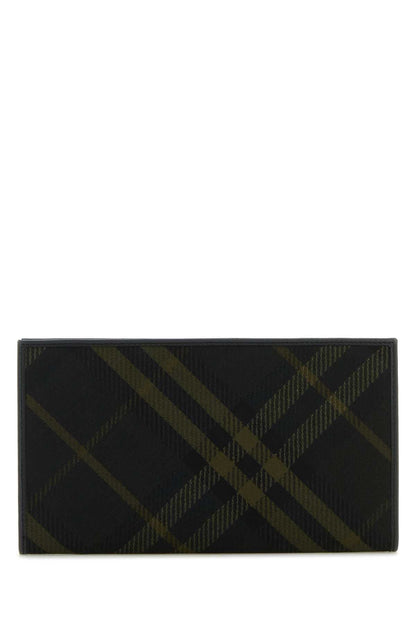 Burberry Men Printed E-Canvas Wallet by Luosophy