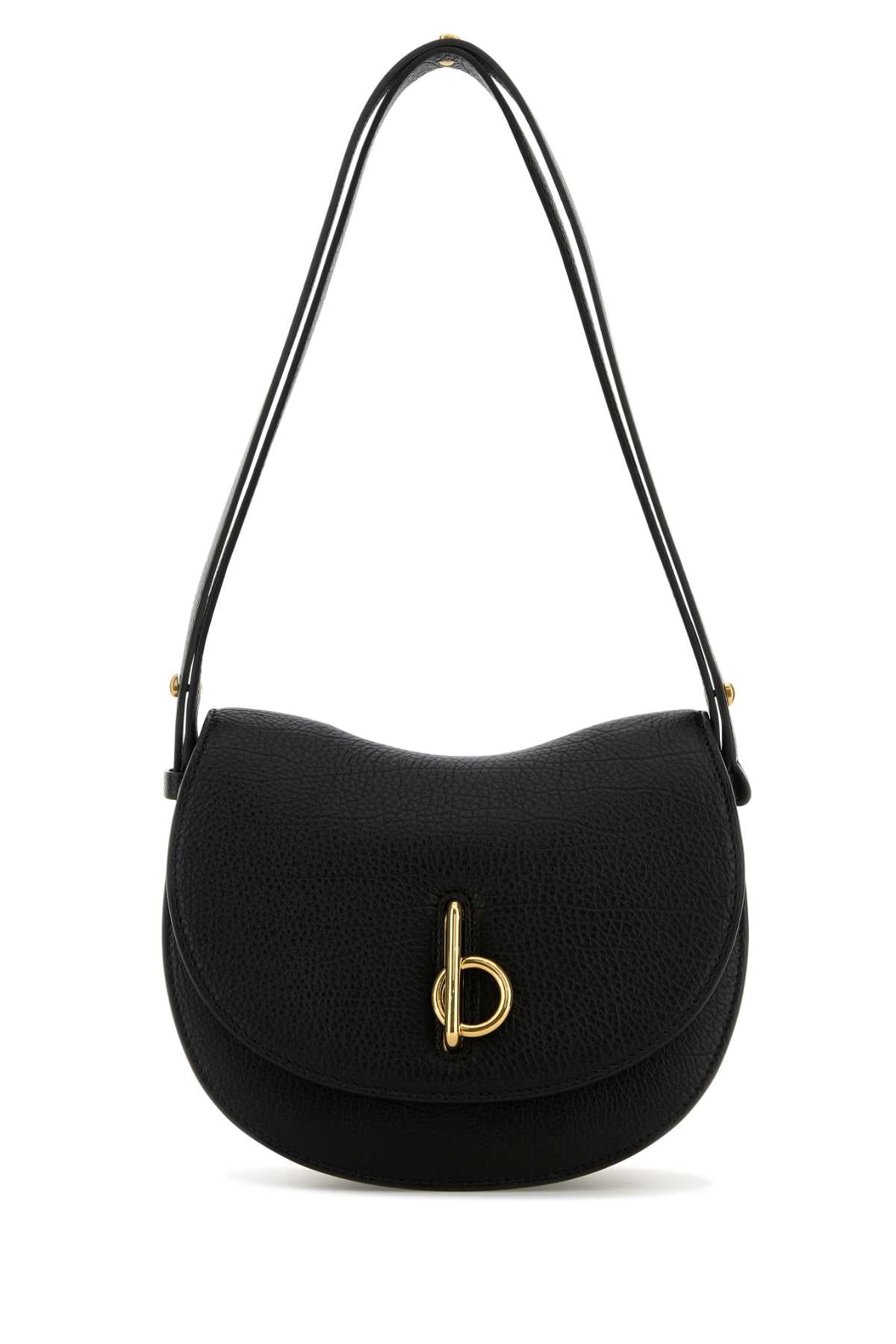 Burberry Women Black Leather Small Rocking Horse Shoulder Bag by Luosophy