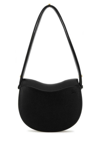 Burberry Women Black Leather Small Rocking Horse Shoulder Bag by Luosophy