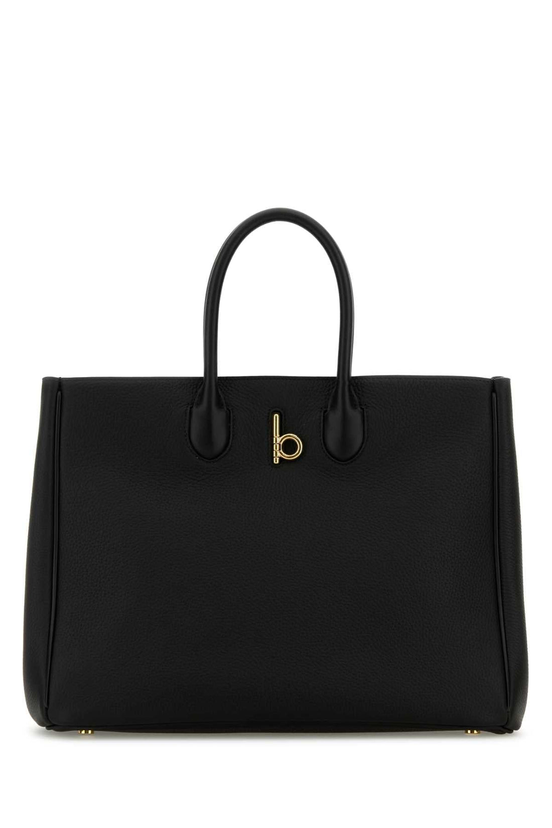 Burberry Women Black Leather Medium Rocking Horse Handbag by Luosophy