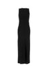 Ami Women Black Jersey Dress by Luosophy