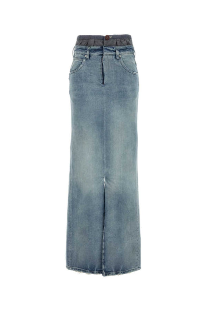 Maison Margiela Women Denim Skirt by Luosophy