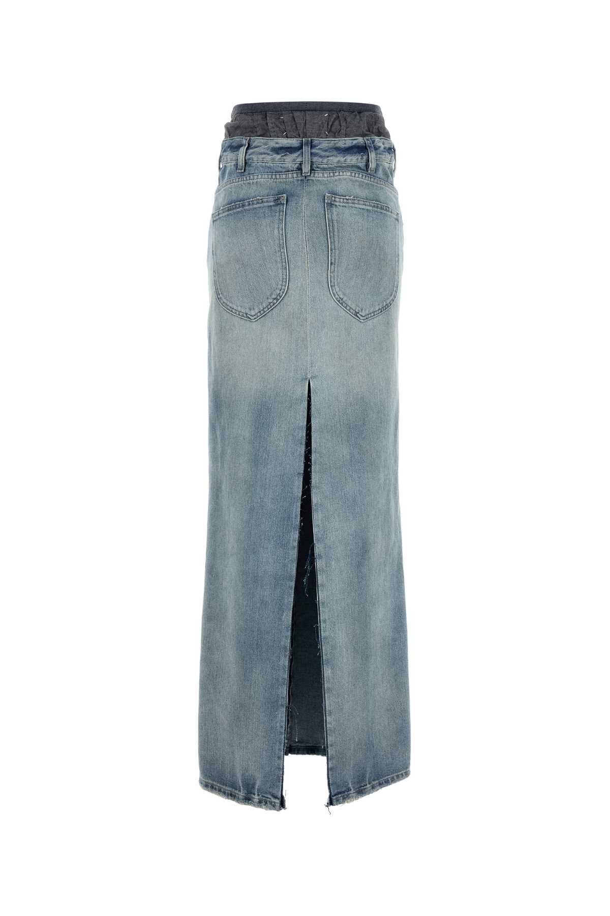 Maison Margiela Women Denim Skirt by Luosophy