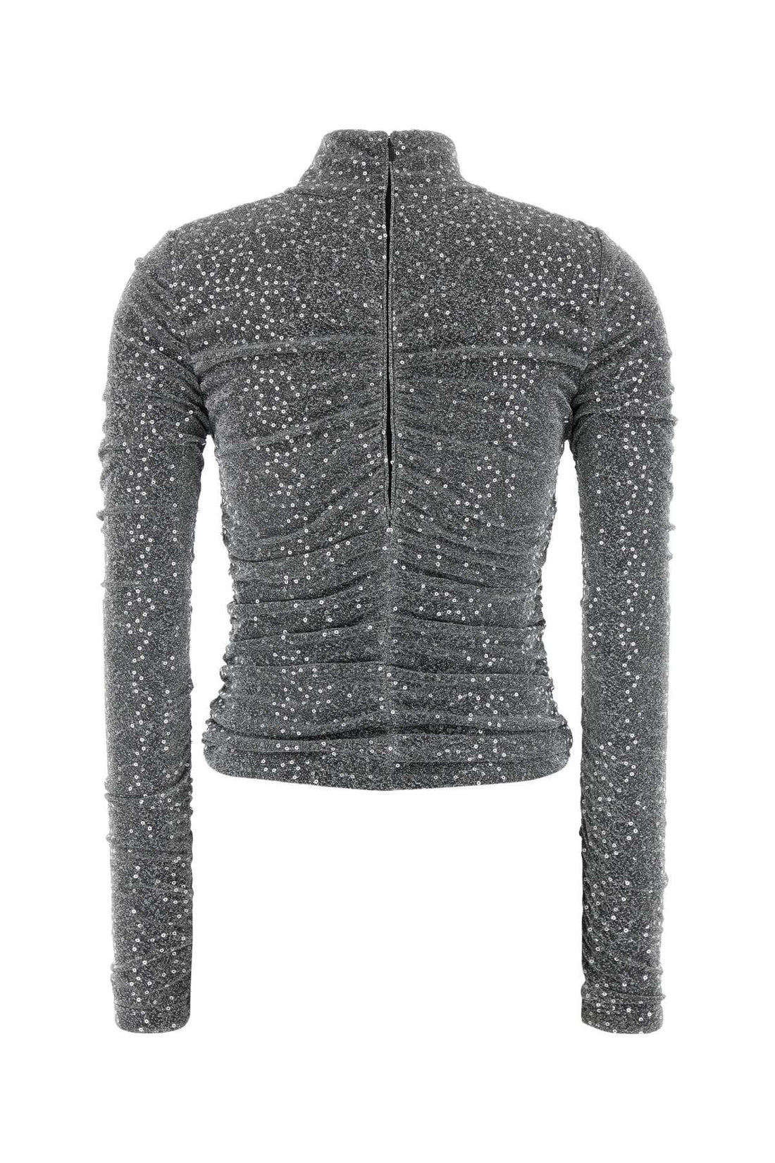 Dolce &amp; Gabbana Women Silver Jersey Top by Luosophy