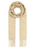 Prada Women Sand Silk Blend Scarf by Luosophy