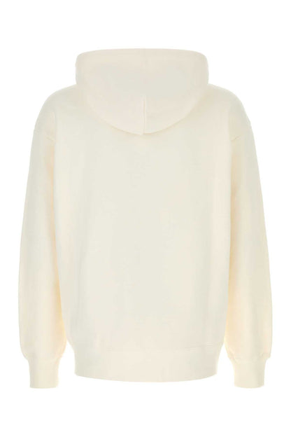 Valentino Garavani Men Ivory Cotton Sweatshirt by Luosophy