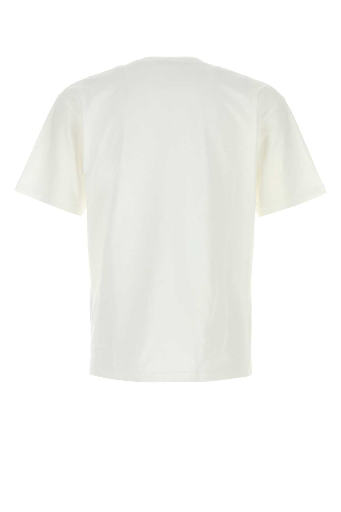 Valentino Garavani Men White Cotton T-Shirt