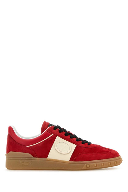 Valentino Garavani Men Coral Suede Upvillage Sneakersâ by Luosophy