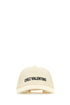 Valentino Garavani Men Ivory Cotton Baseball Cap by Luosophy