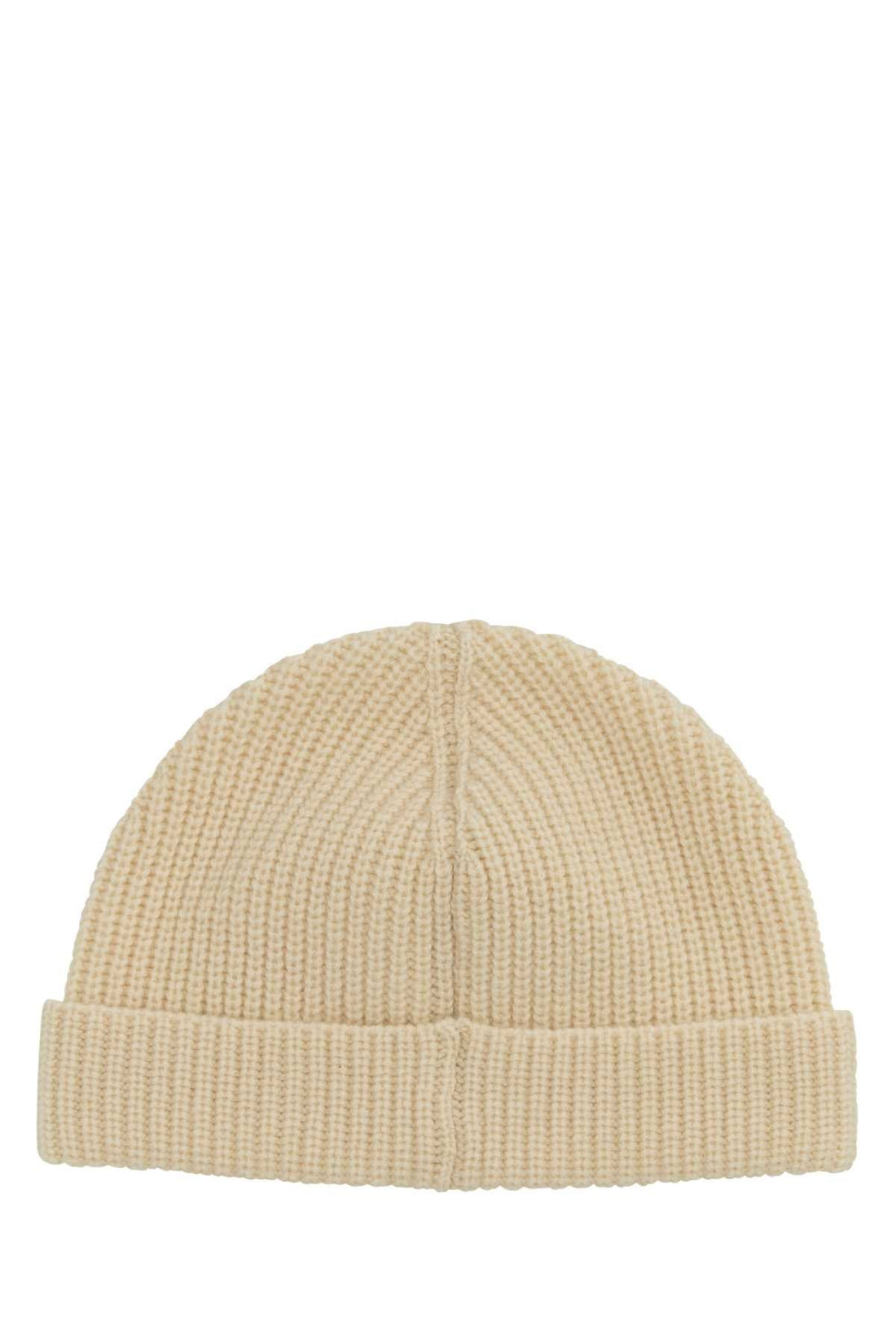 Valentino Garavani Men Sand Cashmere Beanie Hat by Luosophy