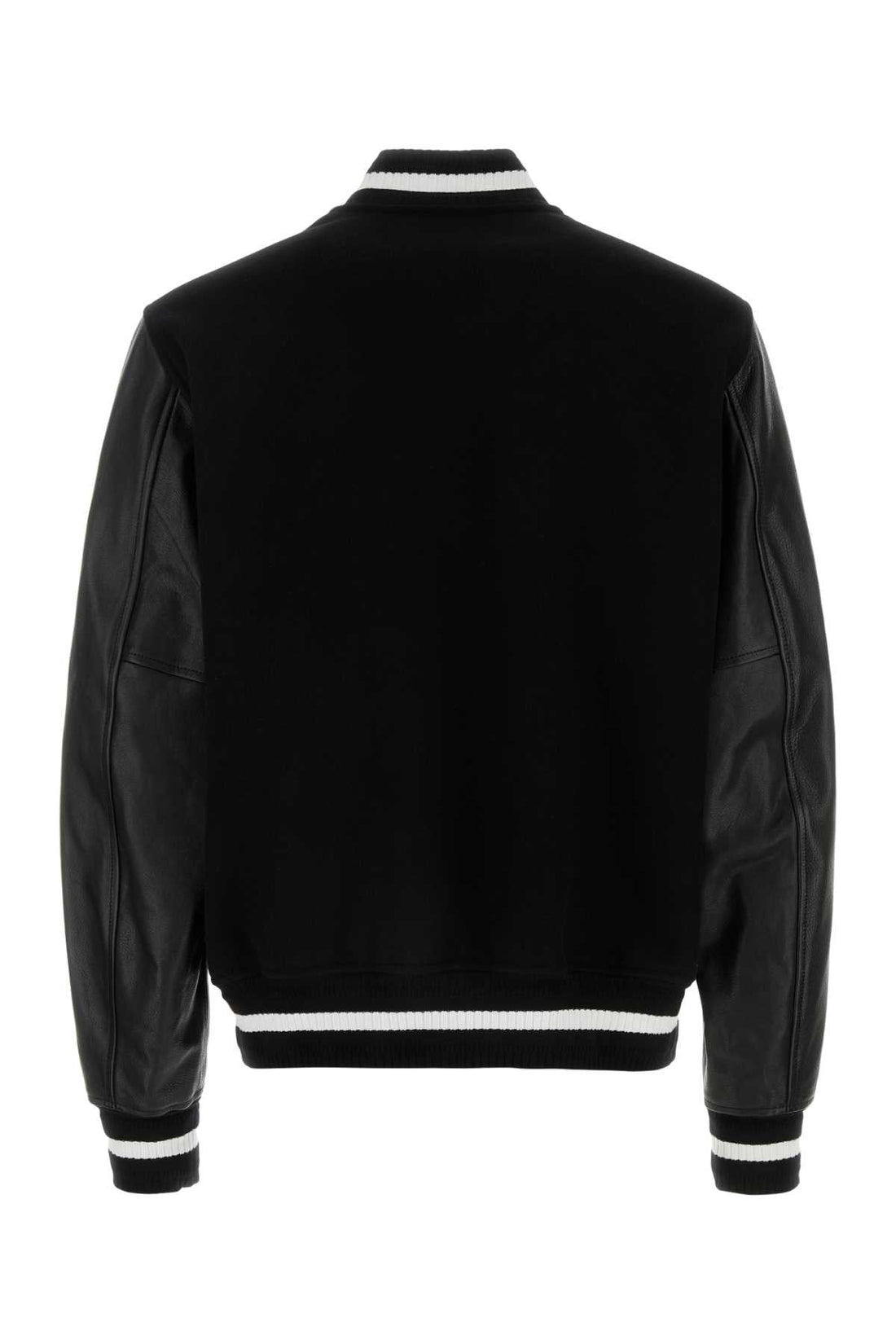 Givenchy Men Black Wool Blend Jacket by Luosophy