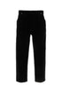 Prada Men Black Velvet Denim Pant by Luosophy