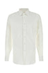 Prada Men White Stretch Cotton Blend Shirt  DestGlow