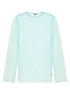 Dries Van Noten Men Light Blue Organza Camille Top by Luosophy