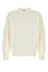 Kenzo Men White Cotton Sweater by Luosophy