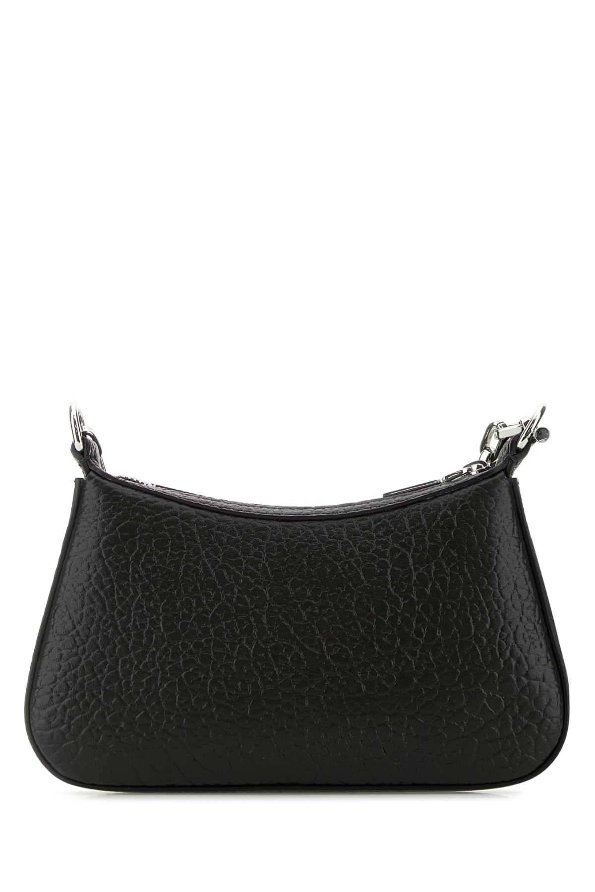 Alexander Mcqueen Women Black Leather Mini T-Bar Handbag by Luosophy