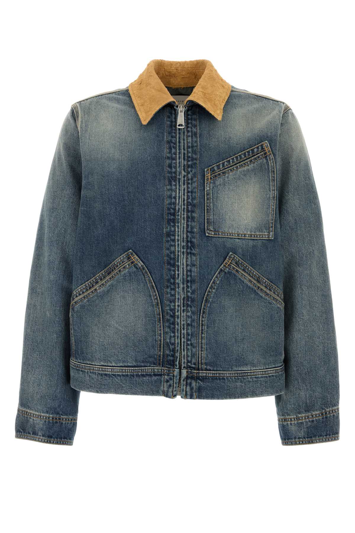 Alexander Mcqueen Men Denim Jacket by Luosophy
