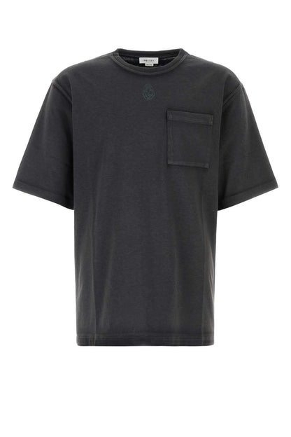 Alexander Mcqueen Men Two-Tone Cotton T-Shirt by Luosophy