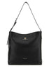 Alexander Mcqueen Men Black Leather Pendant Shopping Bag by Luosophy