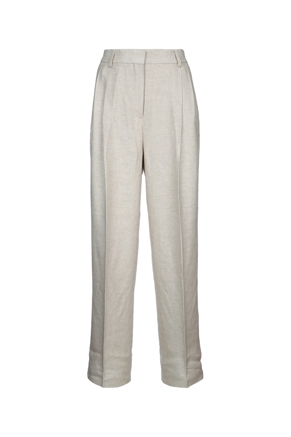 Toteme Women Double-Pleat Straight Trousers by Luosophy