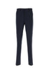 Versace Men Dark Blue Wool Pant by Luosophy