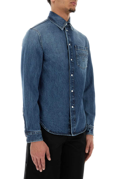 Versace Men Denim Shirt by Luosophy