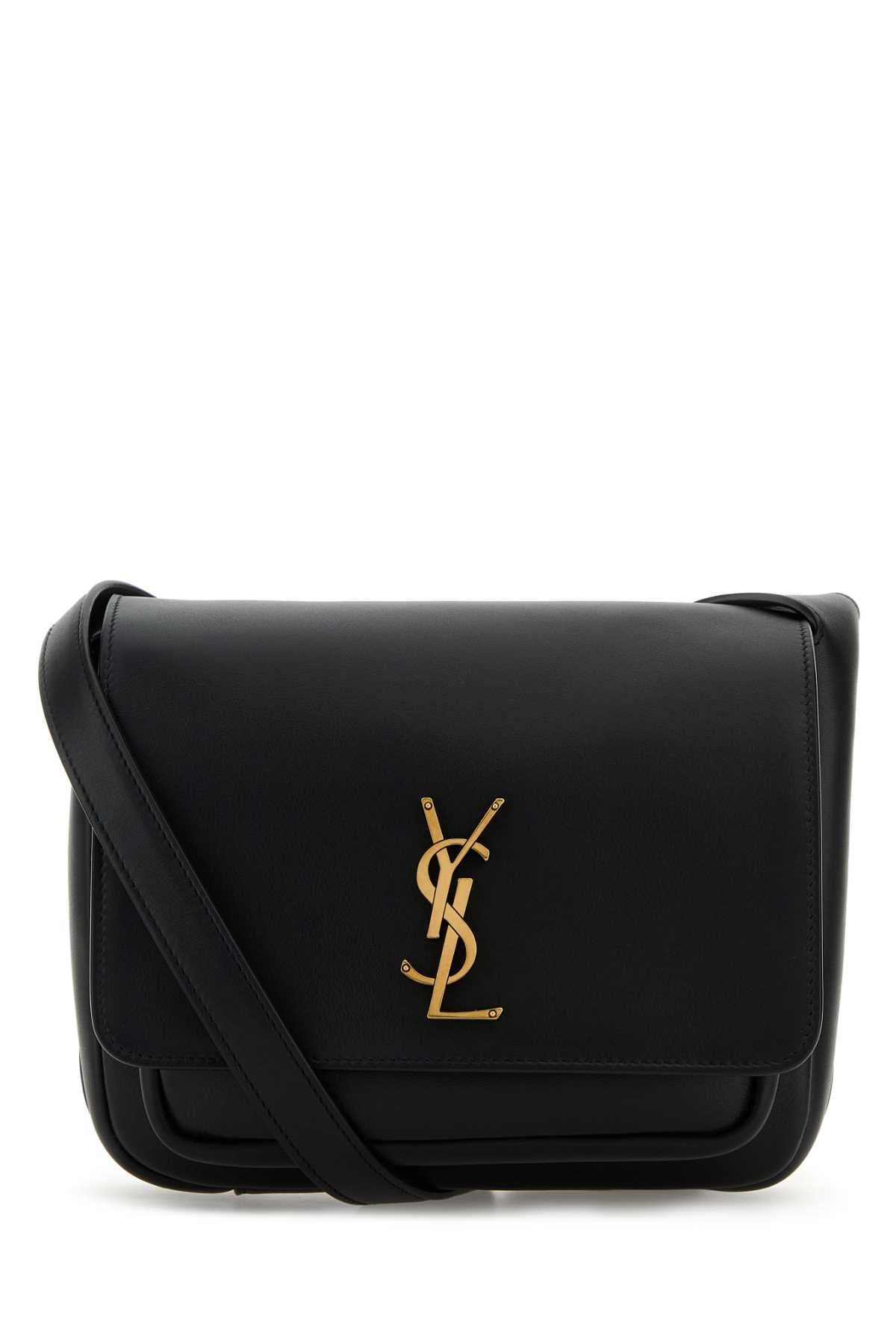 Saint Laurent Women Black Leather Niki Crossbody Bag by Luosophy