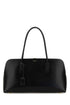 Saint Laurent Women Black Leather Shopping Bag by Luosophy