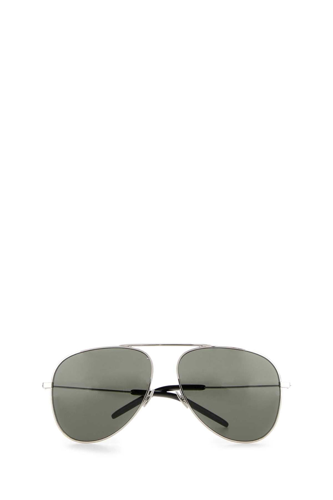 Saint Laurent Women Silver Metal Sl 800 Sunglasses by Luosophy
