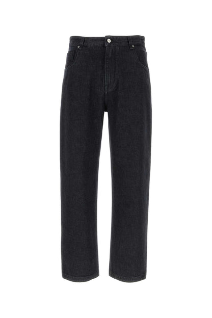 Fendi Men Black Denim Jeans by Luosophy