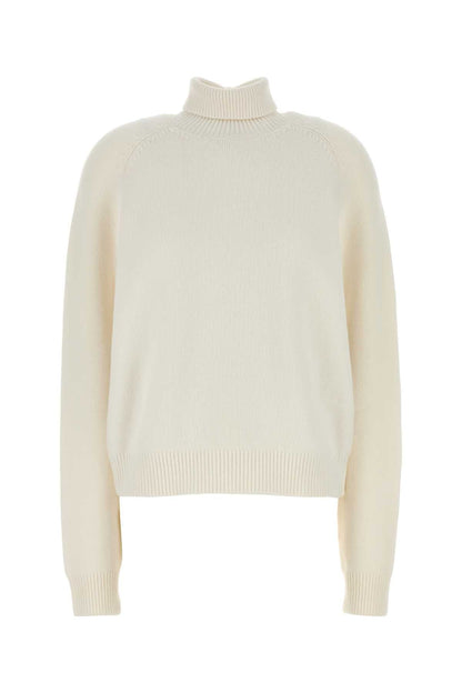 Fendi Women White Cashmere Blend Sweater by Luosophy