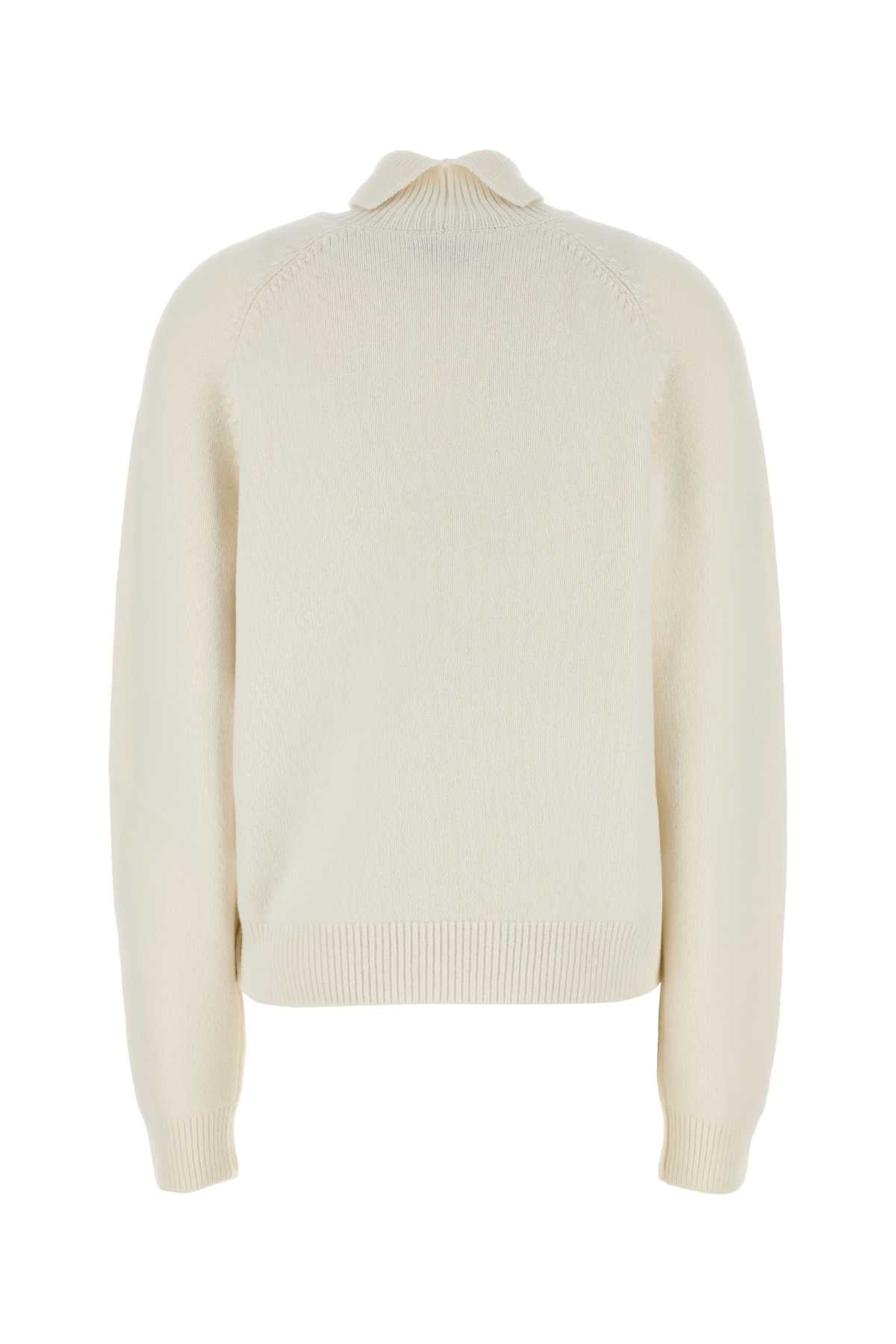 Fendi Women White Cashmere Blend Sweater by Luosophy