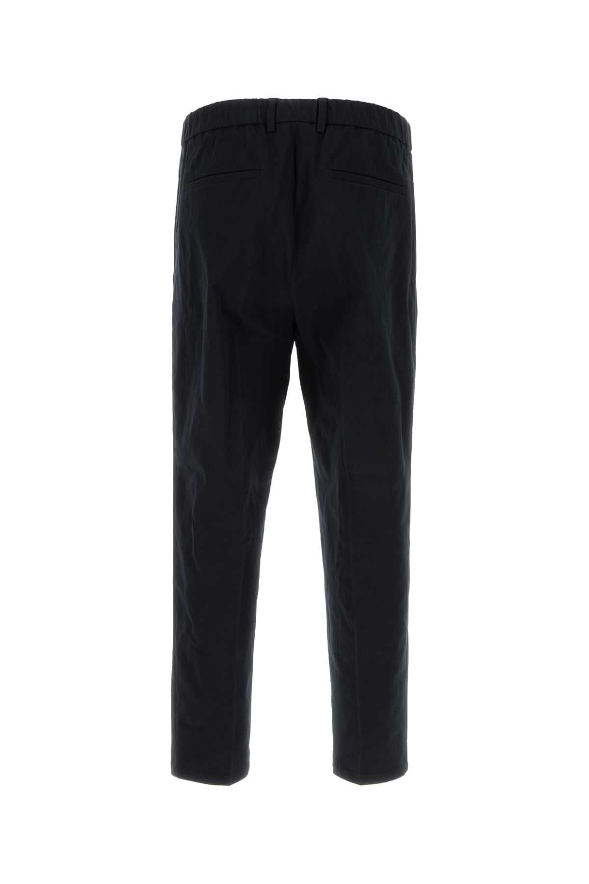 Jil Sander Men Midnight Blue Cotton Pant by Luosophy