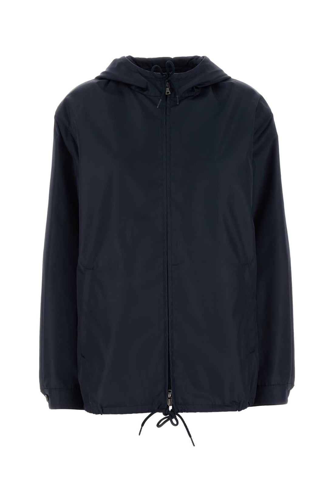 Prada Women Dark Blue Re-Nylon Jacket by Luosophy