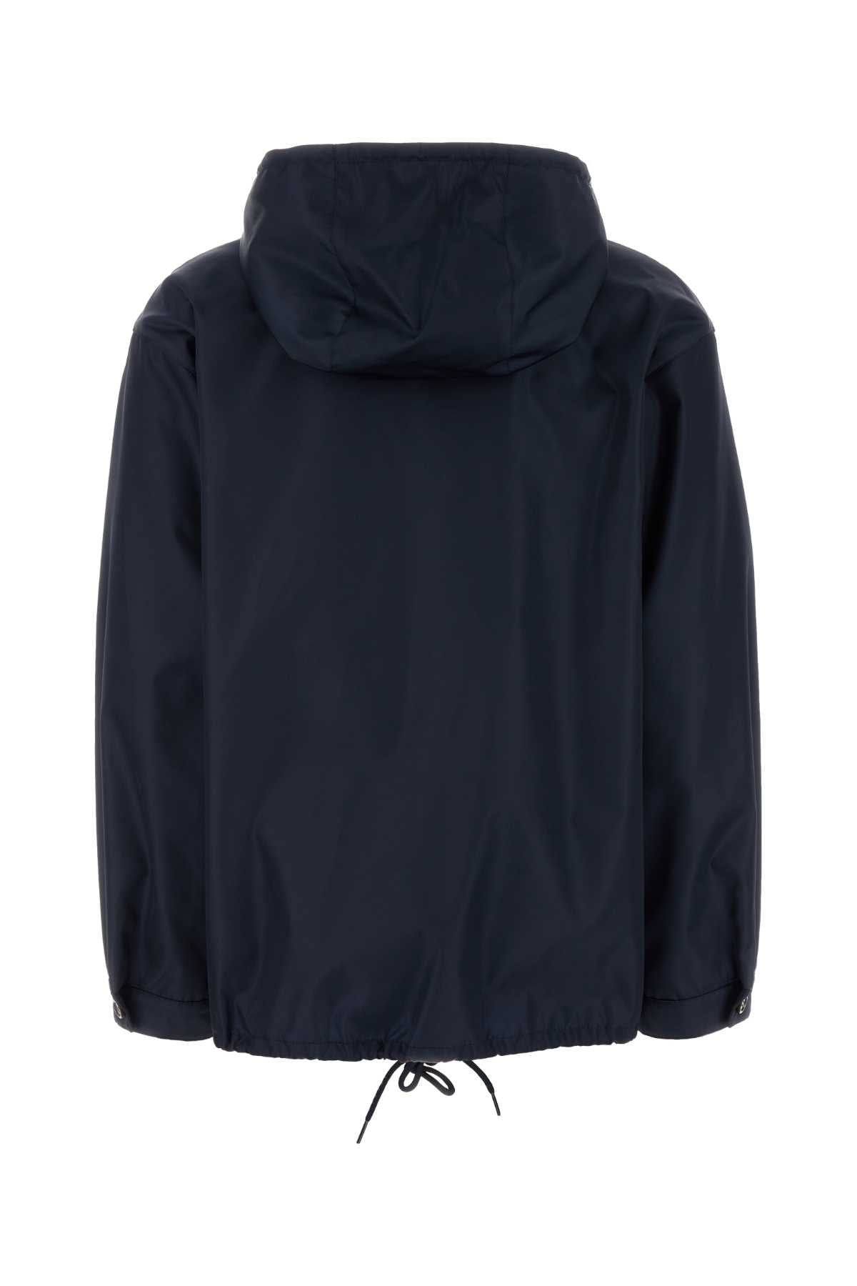 Prada Women Dark Blue Re-Nylon Jacket by Luosophy