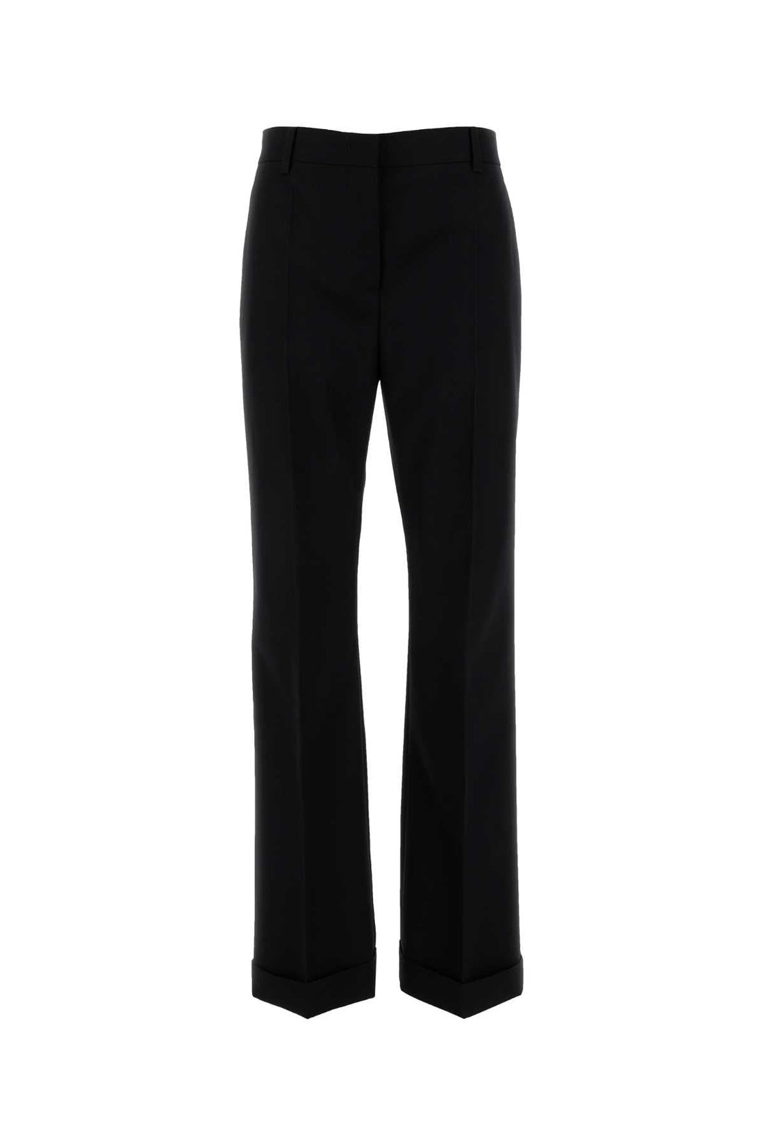 Prada Women Black Gabardine Pant by Luosophy