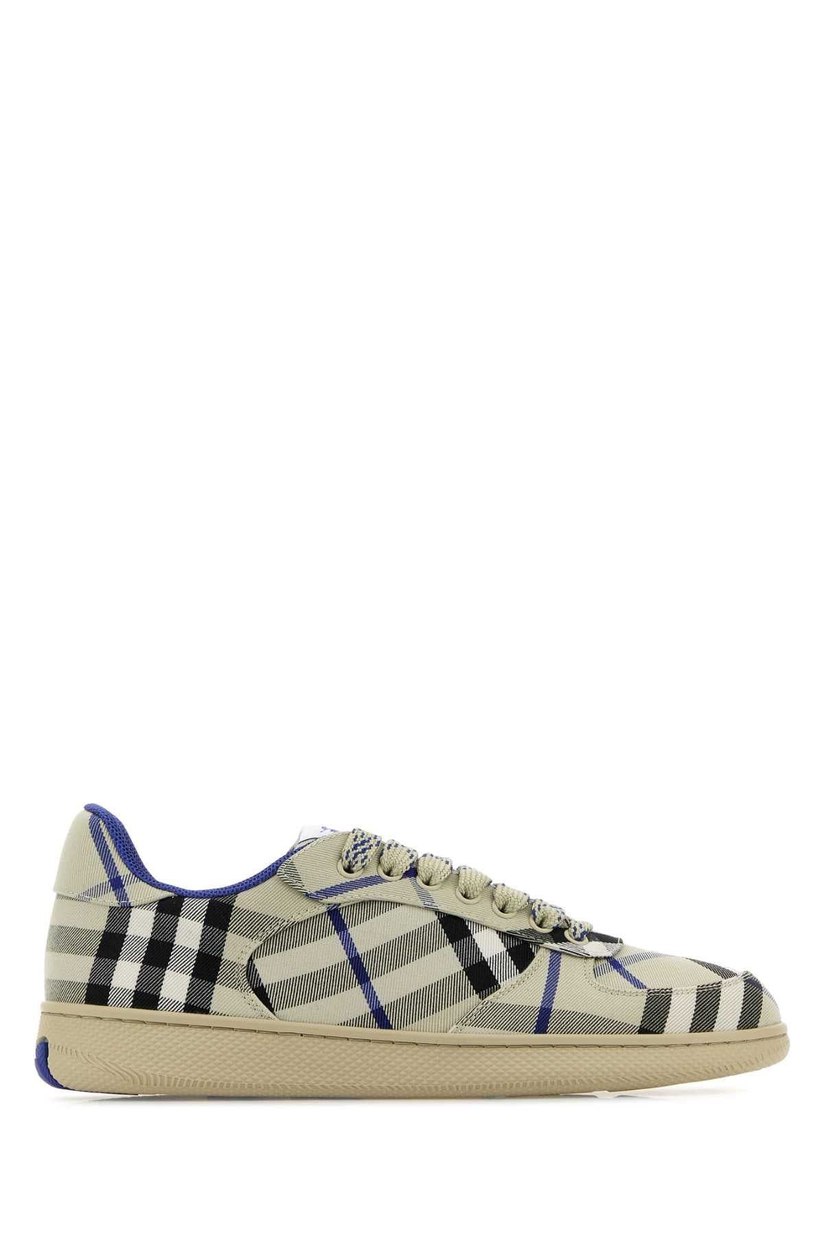 Burberry Women Embroidered Canvas Terrace Sneakers by Luosophy