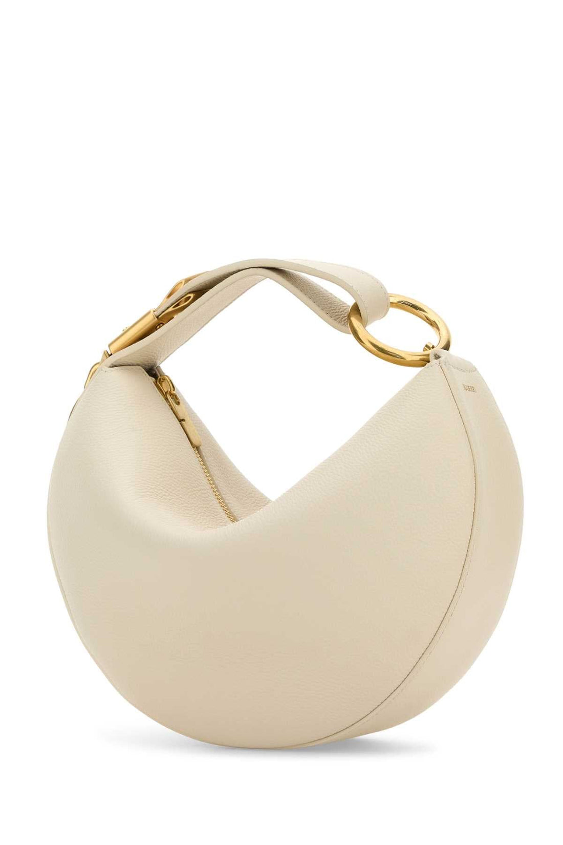 Burberry Women Ivory Leather Knight Arc Handbag by Luosophy