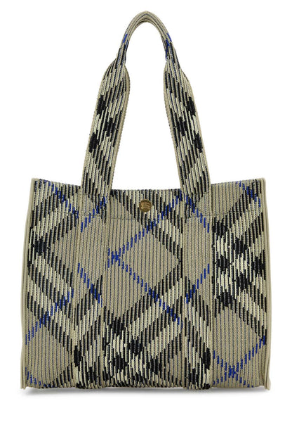 Burberry Women Embroidered Canvas Shopping Bag by Luosophy