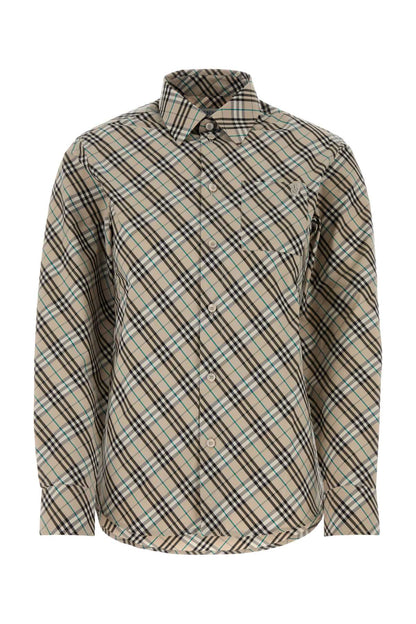 Burberry Women Embroidered Poplin Shirt by Luosophy