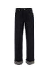 Burberry Women Dark Blue Denim Jeans by Luosophy