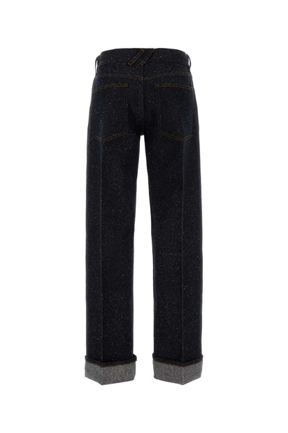 Burberry Women Dark Blue Denim Jeans by Luosophy